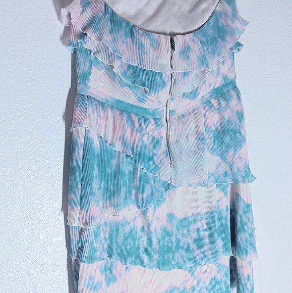 Pins & Needles Tie-Dye Pink/Blue Dress - Picture 2 of 8